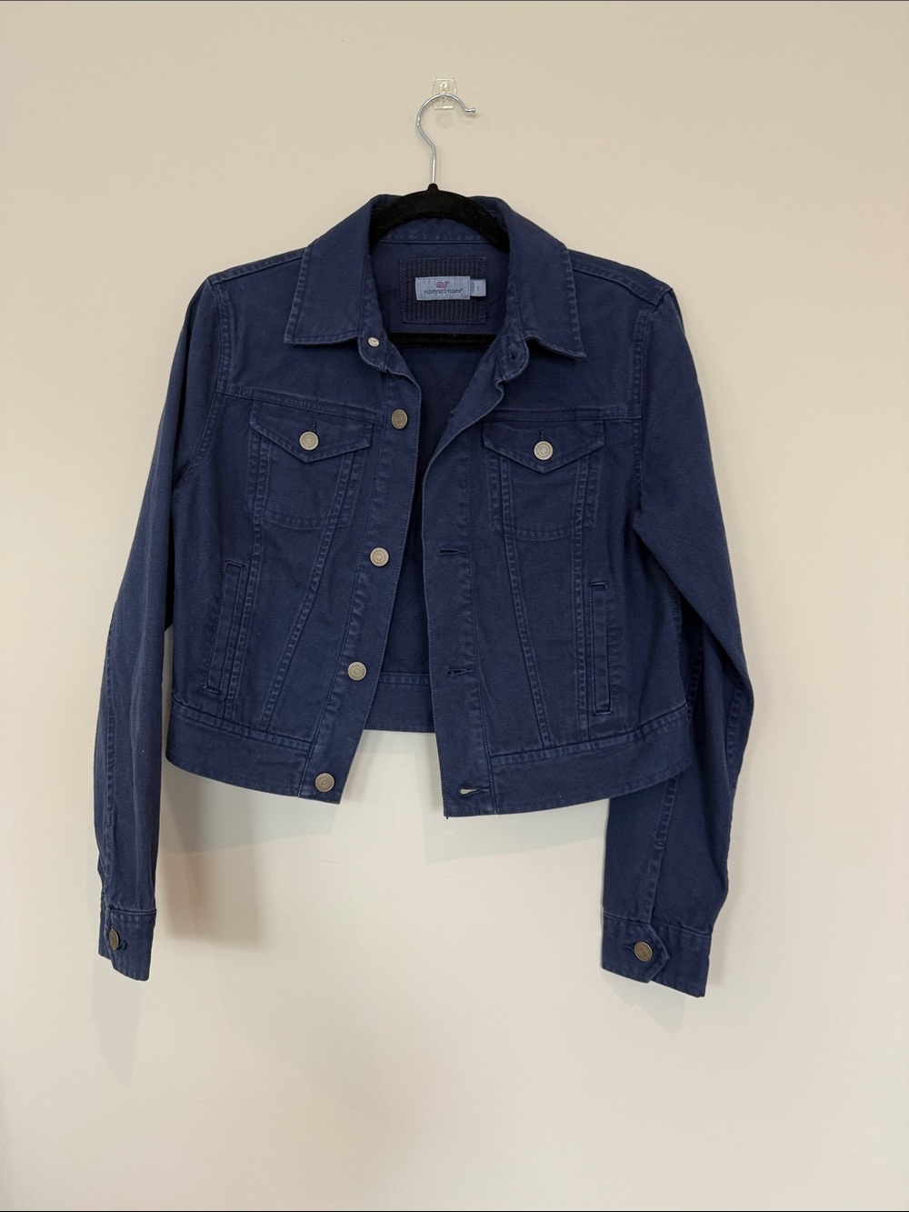 Vineyard Vines Navy Blue Denim Jacket